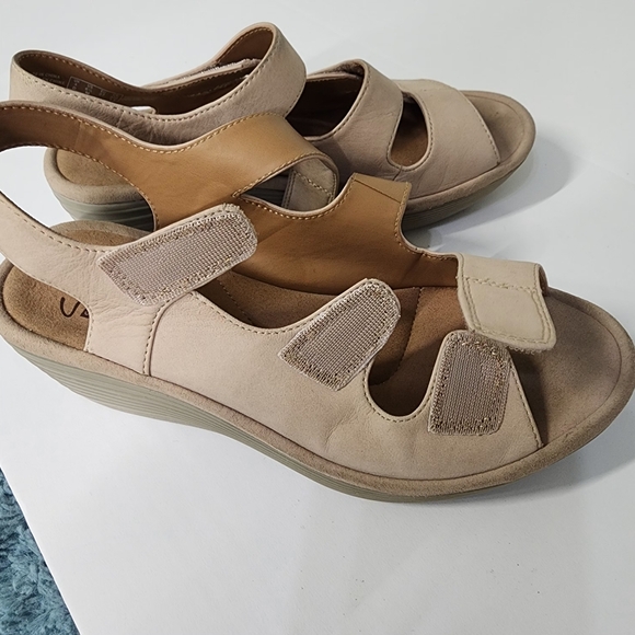 Clarks Reedly Juno Wedge Strap Women's Sandals Size 6.5M - Picture 4 of 14